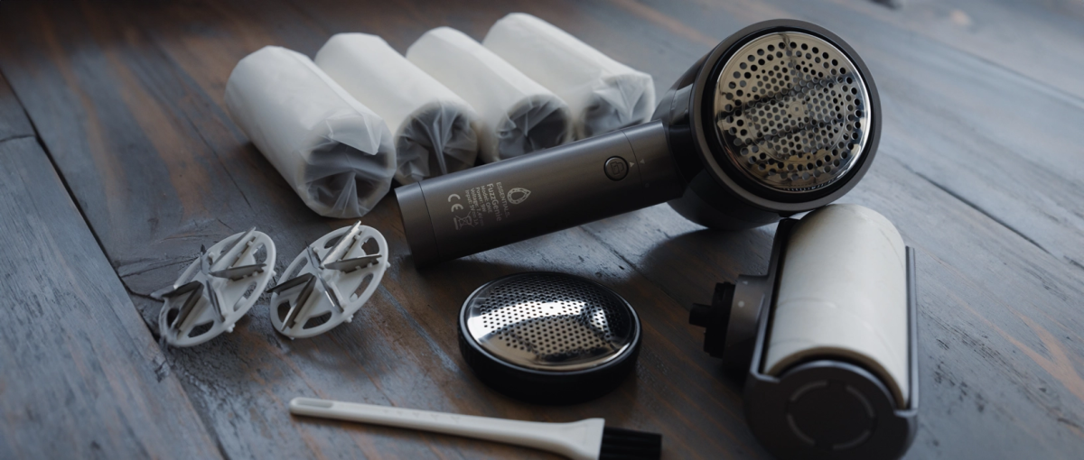 Onderdelen van de Fuzz Genie van Ruby Essentials.