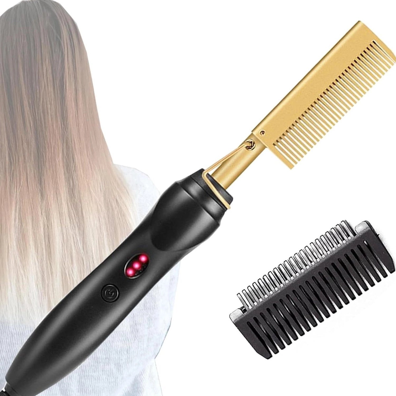 Elektrischer Glättkamm / Haarkamm
