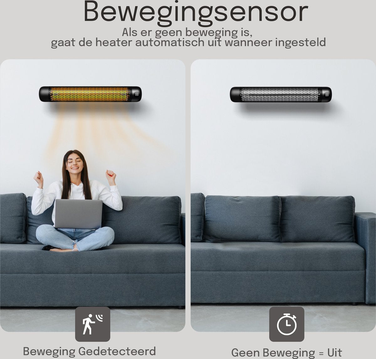 QH Ruby Low Glare Infrarood Terrasverwarmer