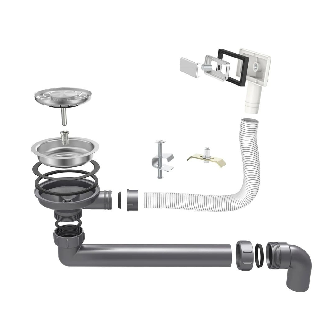 Spoelbak Black Metal 34 x 40 – Spoelbak Keuken - Spoelbakken Keuken – Wasbak Keuken - zonder Kraangat RVS