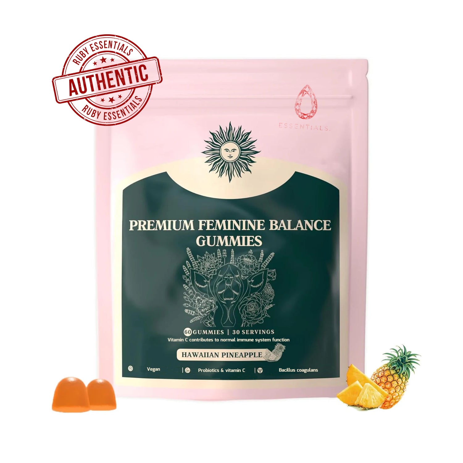 Bonbons gélifiés Balance à l'ananas