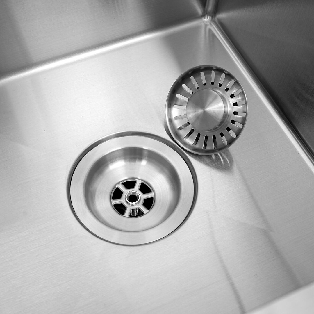 Spoelbak RVS 34 x 40 – Spoelbak Keuken - Spoelbakken Keuken – Wasbak Keuken - zonder Kraangat